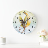 Grande Horloge Ronde Lune Fairy (Maison)