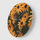 Grande Horloge Ronde lunettes noires (Angle)