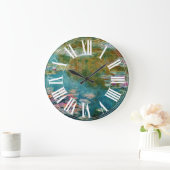 Grande Horloge Ronde Lys d'eau Claude Monet à giverny (Maison)