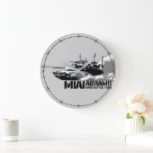 Grande Horloge Ronde M1 Abrams (Maison)