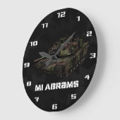 Grande Horloge Ronde M1 Abrams (Angle)
