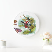 GRANDE HORLOGE RONDE M. PELICAN FISHING (Maison)