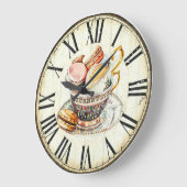 Grande Horloge Ronde Macaron (Angle)