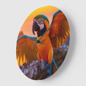 Grande Horloge Ronde Macaw (Angle)