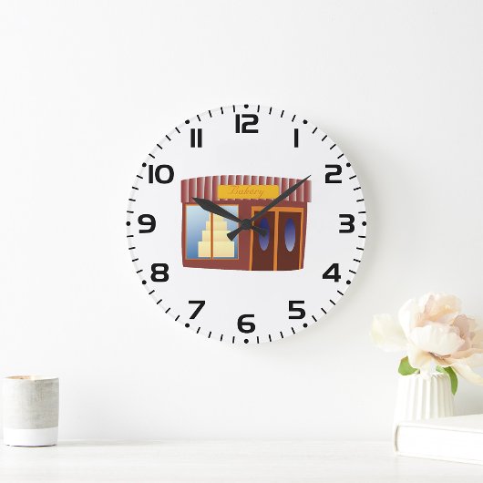 Grande Horloge Ronde Magasin de boulangerie magasin de pâtisserie