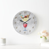 Grande Horloge Ronde Magasin d'Ice-Cream (Maison)