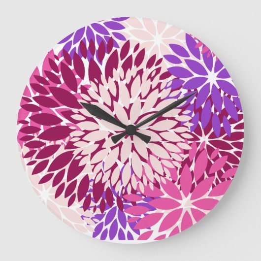 Grande Horloge Ronde Magenta Peach (Recto)