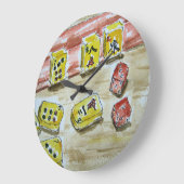 Grande Horloge Ronde Mah Jongg Clock (Angle)