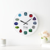 Grande Horloge Ronde Mai, Émeraude (Maison)