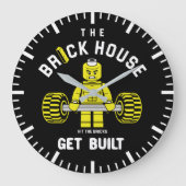 Grande Horloge Ronde Maison En Briques, Touchez Les Briques, Obtenez Co (Recto)