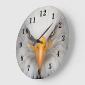 Grande Horloge Ronde Majestic Bald Eagle (Angle)