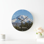 Grande Horloge Ronde Majestic Mt. Rainier (Maison)