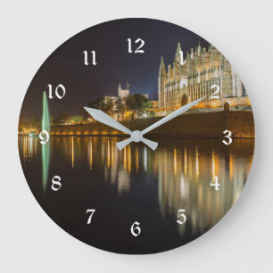 Grande Horloge Ronde Majorque, Palma de Majorque, photographie panorami