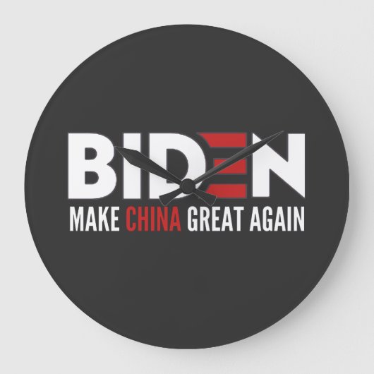 Grande Horloge Ronde Make China Great Again (Recto)
