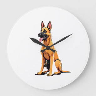Grande Horloge Ronde Malinois belge (3)