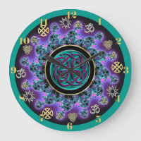 Mandala celtique avec symboles mystiques