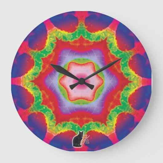 Grande Horloge Ronde Mandril Kaleidoscope (Recto)