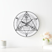 Grande Horloge Ronde Manifeste d'alchimie (Maison)
