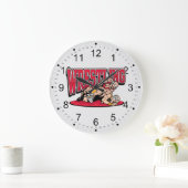 Grande Horloge Ronde Manipulations de lutte (Maison)