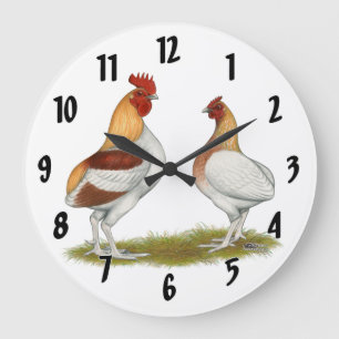 Grande Horloge Ronde Manx Rumpies