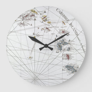 GRANDE HORLOGE RONDE MAP 1775