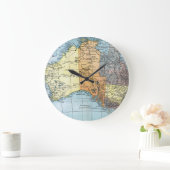 Grande Horloge Ronde MAP : AUSTRALIE, c1890 (Maison)
