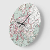 Grande Horloge Ronde MAP OF EUROPE, 12th CENTURY (Angle)