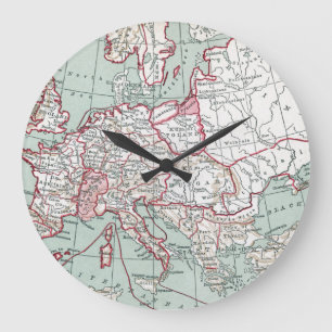 Grande Horloge Ronde MAP OF EUROPE, 12th CENTURY