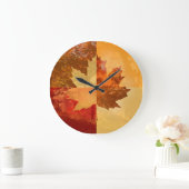 Grande Horloge Ronde Maple Leaf (Maison)