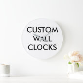 Grande Horloge Ronde Maquette de Custom (Maison)