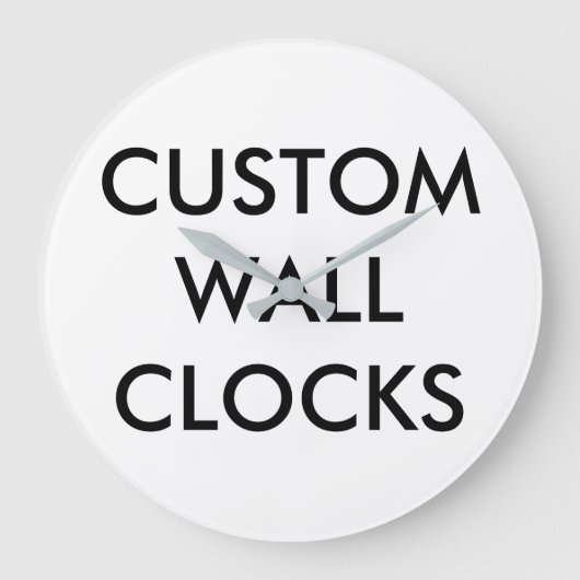 Grande Horloge Ronde Maquette de Custom (Recto)