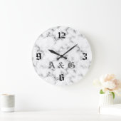 Grande Horloge Ronde Marble monogram (Maison)