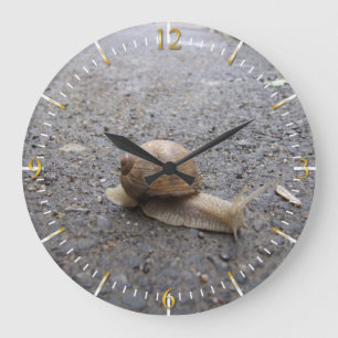 Grande Horloge Ronde Marche d'escargot