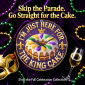 Grande Horloge Ronde Mardi Gras King Cake Celebration