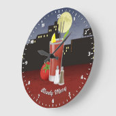 Grande Horloge Ronde Marie sanglante (Angle)