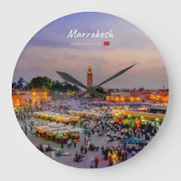 Marrakech, Maroc - Place Jemaa el Fnaa