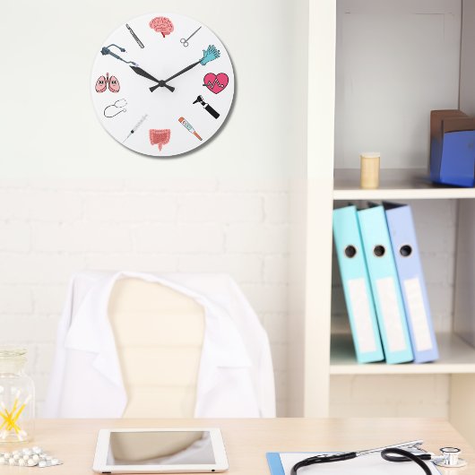 Grande Horloge Ronde Marvel Médicale