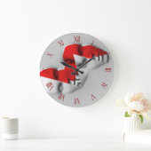 Grande Horloge Ronde Masque double face (Maison)