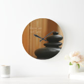 Grande Horloge Ronde Massage Stone (Maison)
