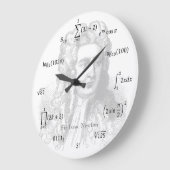 Grande Horloge Ronde Math equations et notations (Angle)