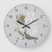 Grande Horloge Ronde Max. | Je Te Mangerai ! (Recto)