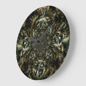 Grande Horloge Ronde mécanism de Cog wheels (Angle)