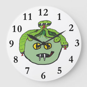 Grande Horloge Ronde Medusa