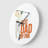 Grande Horloge Ronde Meilleur papa par rapport (Angle)