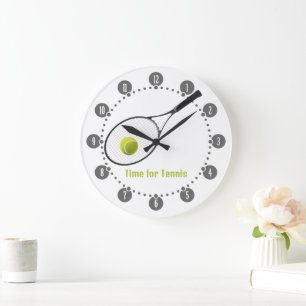 Grande Horloge Ronde Meilleur sport   Time for tennis