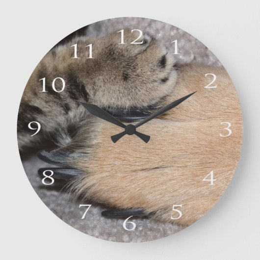 Grande Horloge Ronde Meilleurs amis pour toujours par Shirley Taylor (Recto)