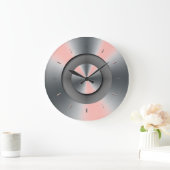 Grande Horloge Ronde Melon Highlights Monochrome (Maison)