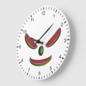 Grande Horloge Ronde Melons Face (Angle)