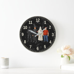 Grande Horloge Ronde Même Différent Costume