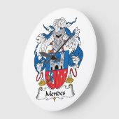 Grande Horloge Ronde Mendes Family Crest (Angle)